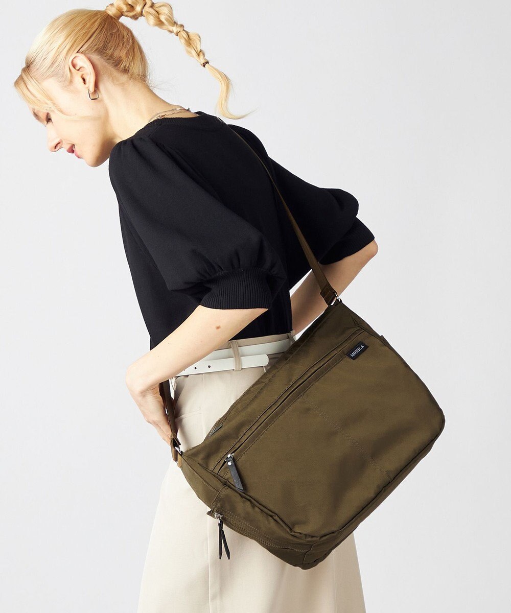 LA BAGAGERIE 【MONICA】サイドジップショルダーバッグ 
