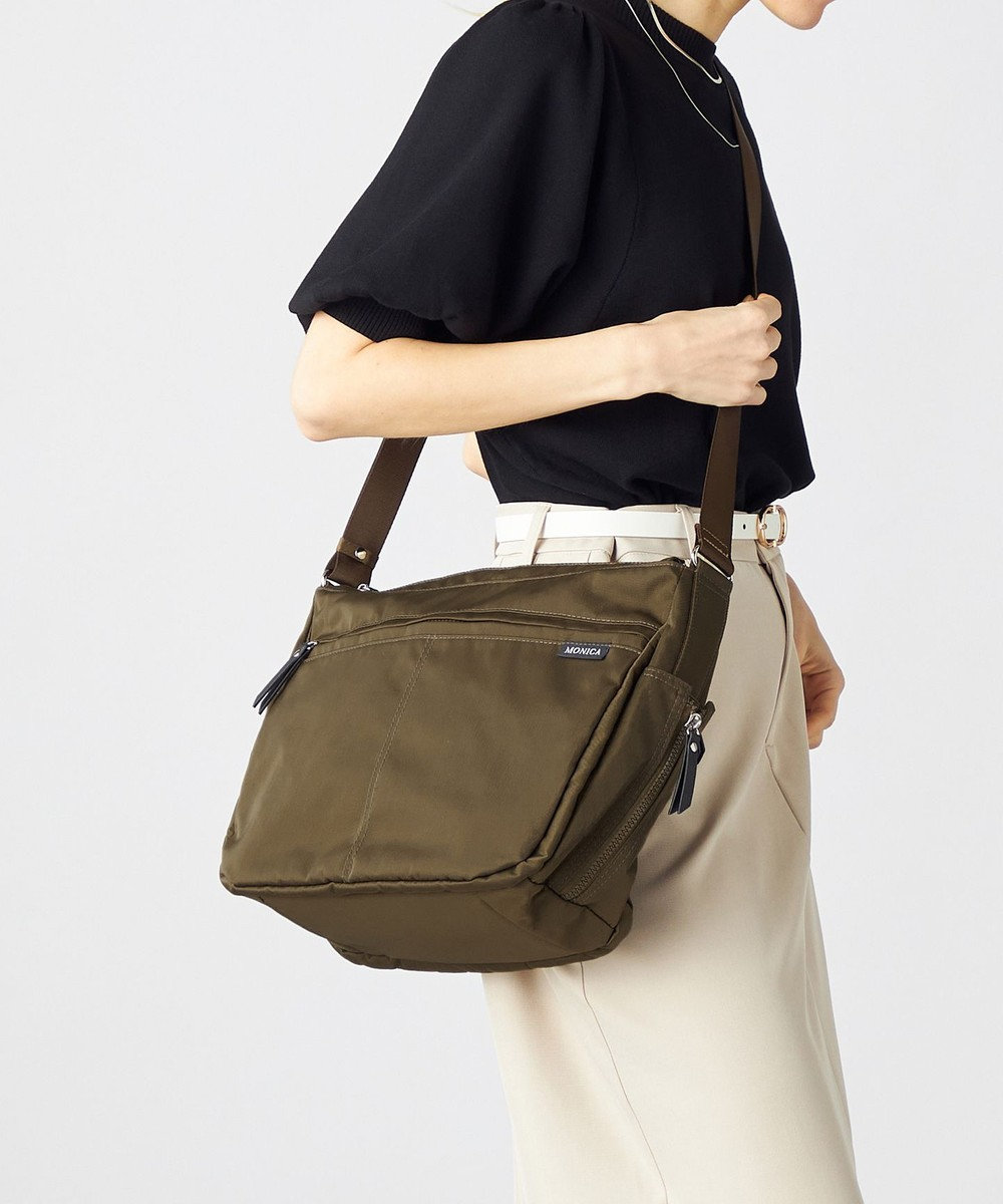 LA BAGAGERIE 【MONICA】サイドジップショルダーバッグ 