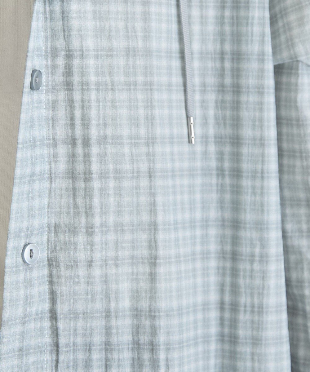 AMERICAN HOLIC ナイロンフーディーシャツ 