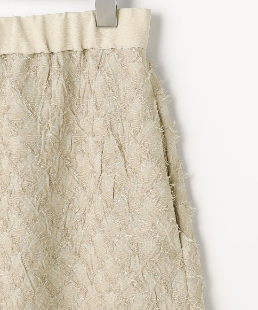 自由区 【セットアップ対応】ワッシャーカットジャカード スカート 