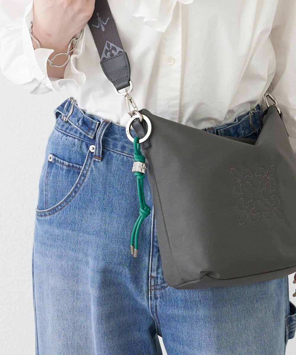 russet レザーコードバッグチャーム(Z-223) 