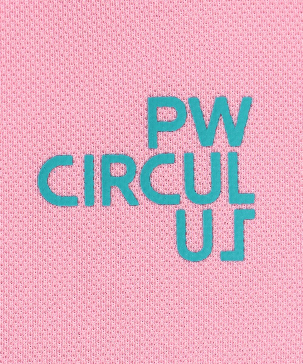 PW CIRCULUS 【WOMEN】【吸汗速乾/ストレッチ/UVケア】ベーシックカノコ スキッパー ポロシャツ ゴルフウェア レディース 