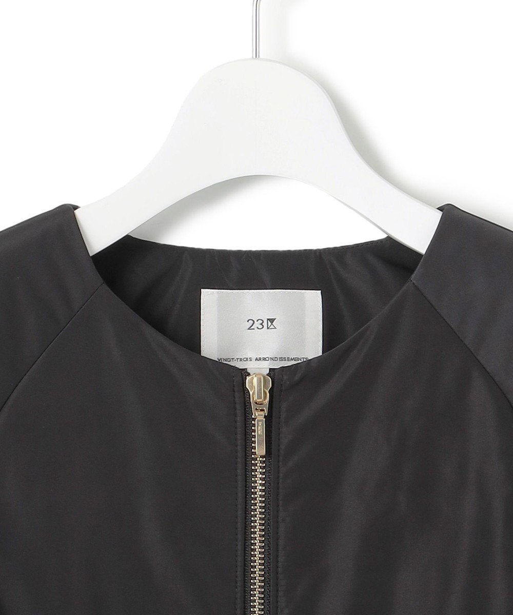 23区 【23区×Oggiコラボ /撥水加工】中綿 パディングタフタ ジャケット 