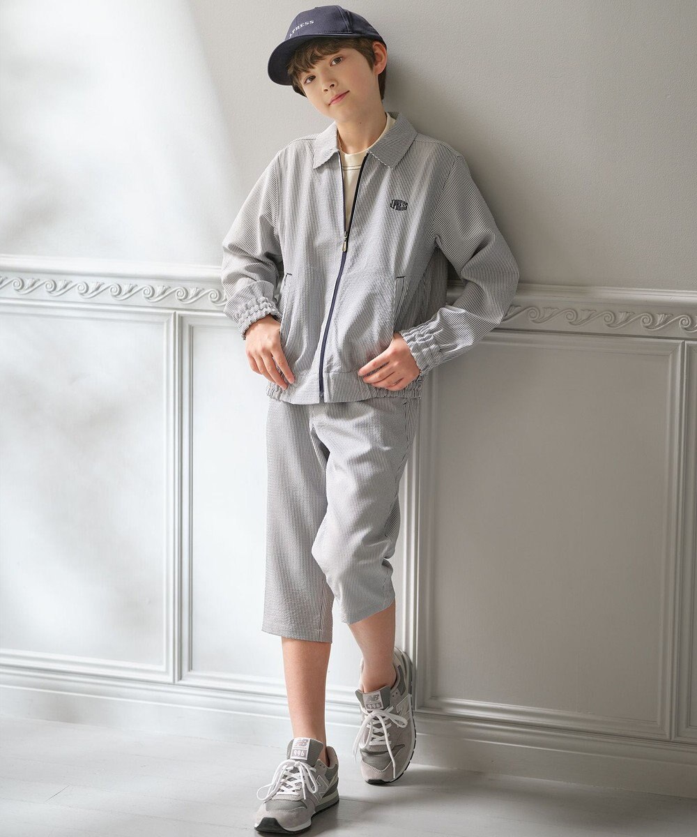 J.PRESS KIDS 【110-130㎝】七分丈ネイビー パンツ 