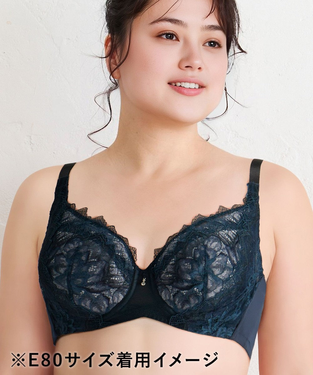 WACOAL ブラジャー 【ハグするブラ】 体温を感知してカラダになじむ 脇高設計 小さく見せる Hカップまで対応 大きいサイズ レディース フルカップ BXB318 /ワコール 