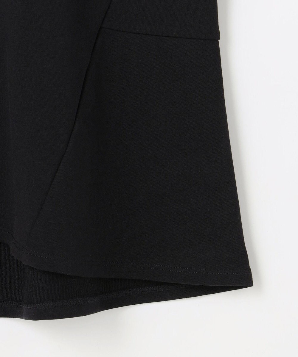 組曲 【先行予約】フレンチテリー 刺繍襟 ペプラムカットソー 