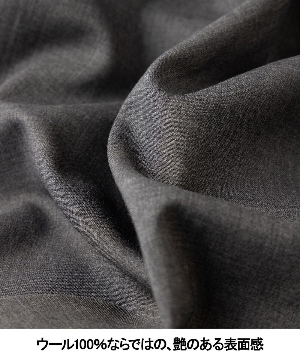 GOTAIRIKU セットアップ対応【ロングセラー】ウォッシャブル サマーウール100％パンツ(ノータック)26年モデル 