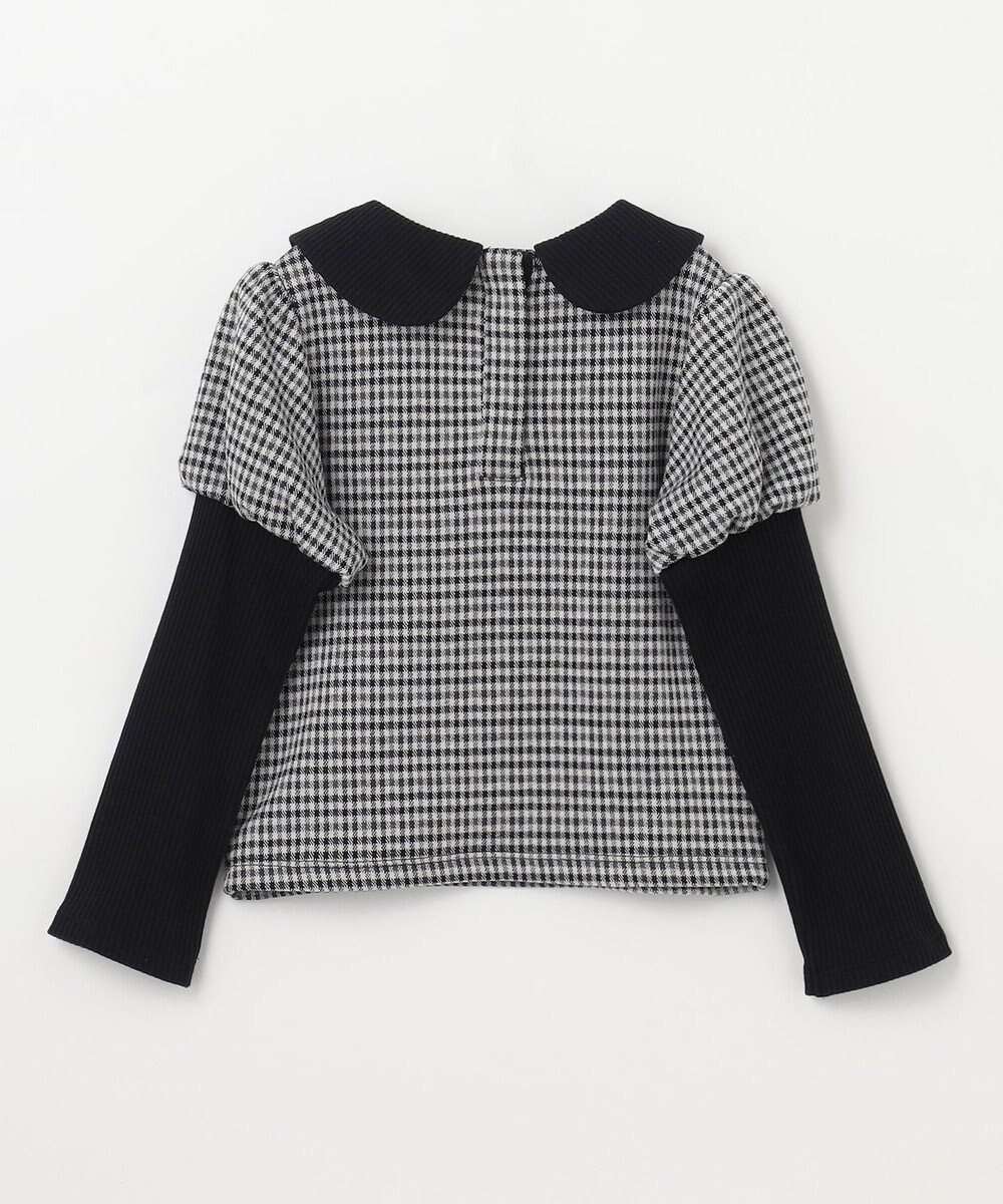 組曲 KIDS 【110-140㎝】チェックジャガード トレーナー 
