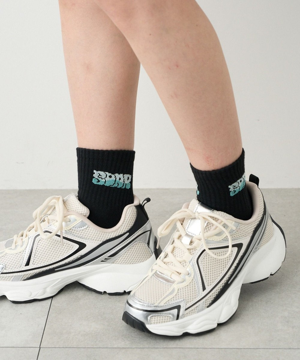 WEGO ハイアンクルロゴソックス（HA） 