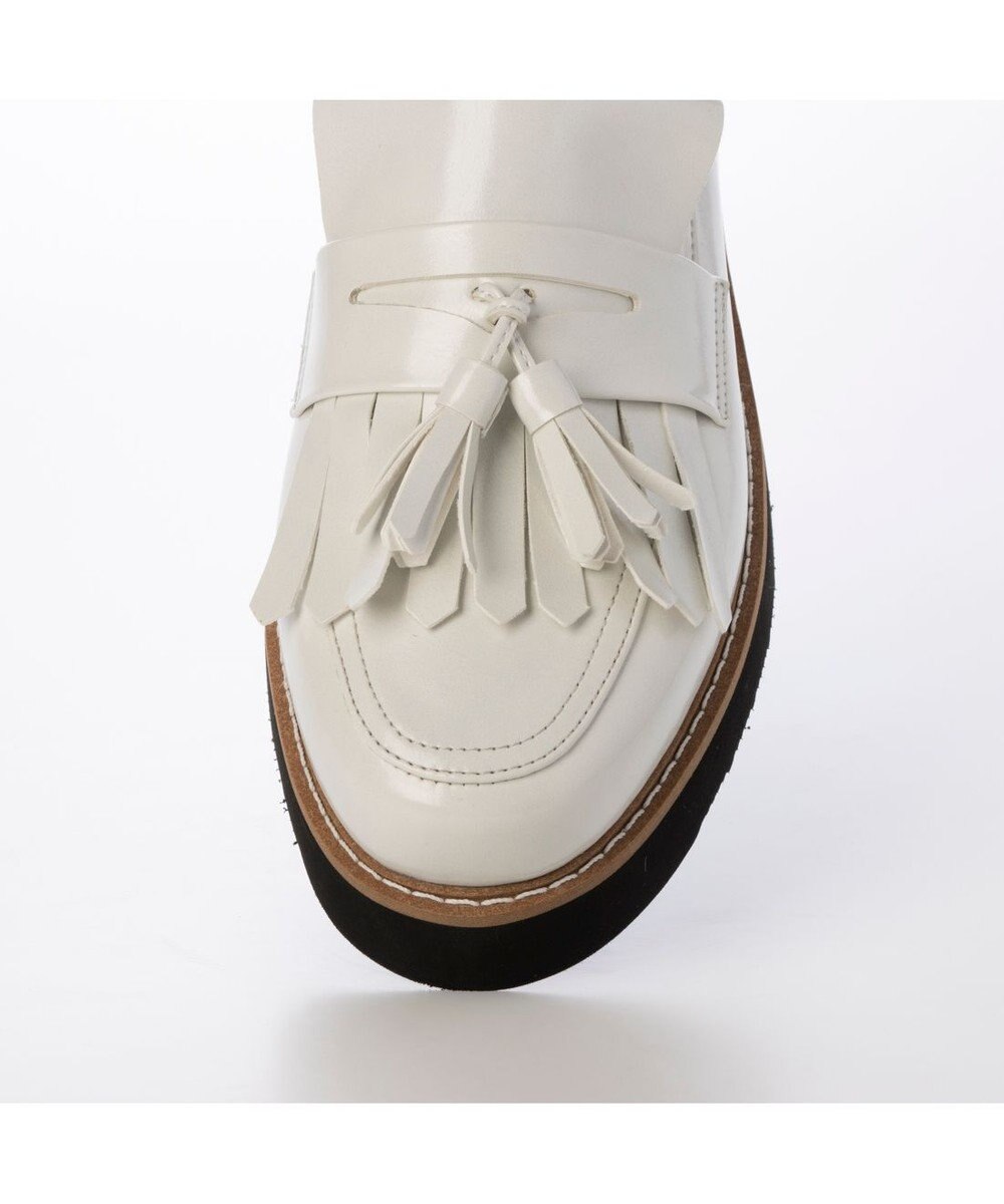 MODE ET JACOMO <carino>【レイン対応】【2WAY】厚底タッセルローファー 