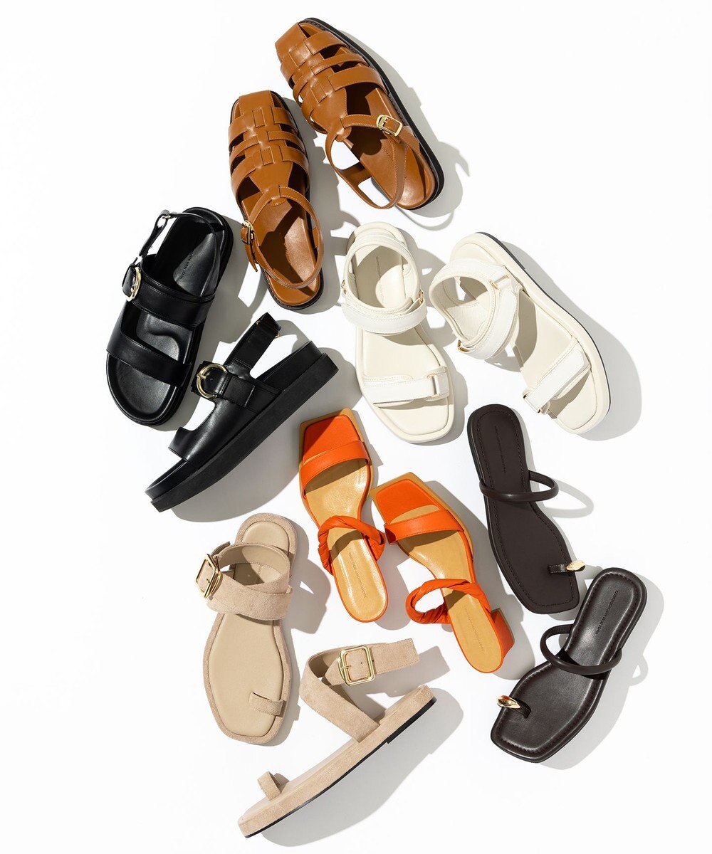 23区 【WEB限定】ストラップ スポーツ サンダル 