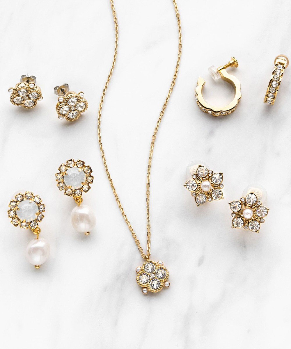 TOCCA CLOVER BIJOUX PIERCED EARRINGS ピアス 