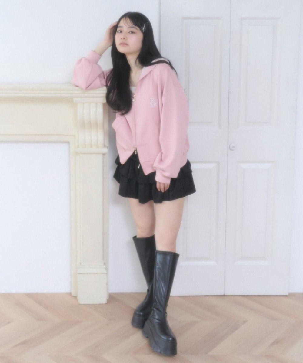 WEGO ダンボールレースパーカー 