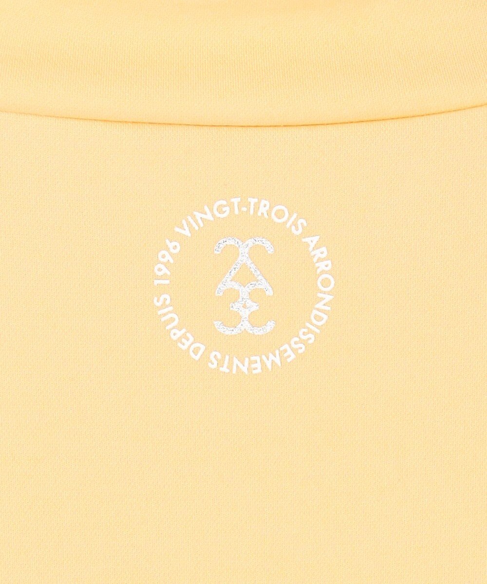 23区GOLF 【WOMEN】フレンチスリーブストレッチモックネック 