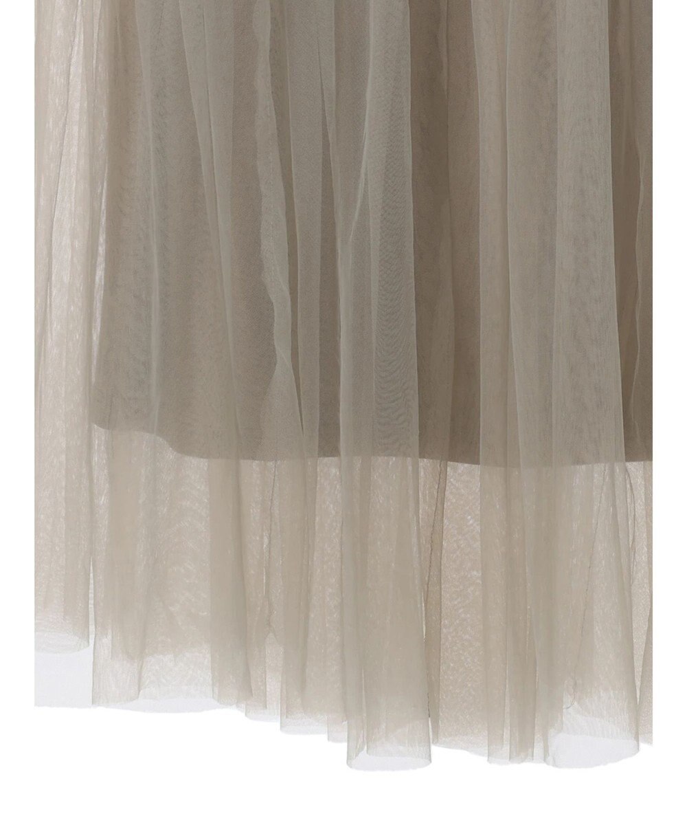 Green Parks ・ＥＬＥＮＣＡＲＥ　ＤＵＥ　チュールティアードスカート 