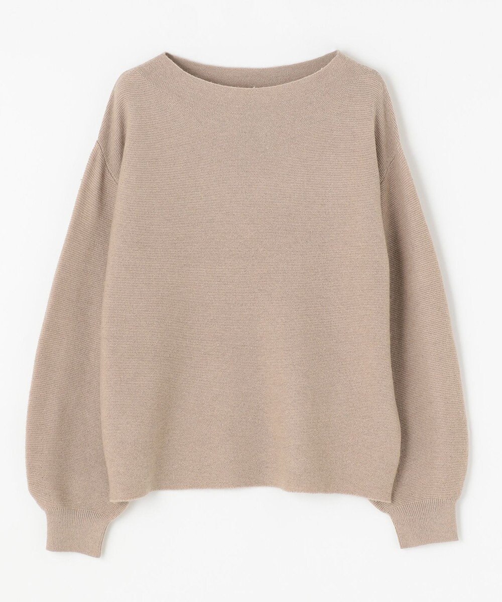 ANY 【洗える】カシミヤブレンドガーターニット 