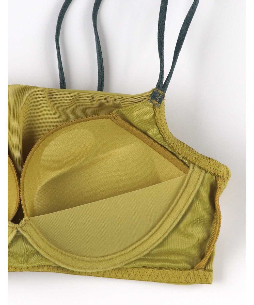 AMPHI ノンワイヤーブラ 谷間をメイク バストの形をキープ ホックなし 【BRAGENIC ブラジェニック】 ブラジャー ブラ ワイヤレス BMI745 アンフィ／ワコール 