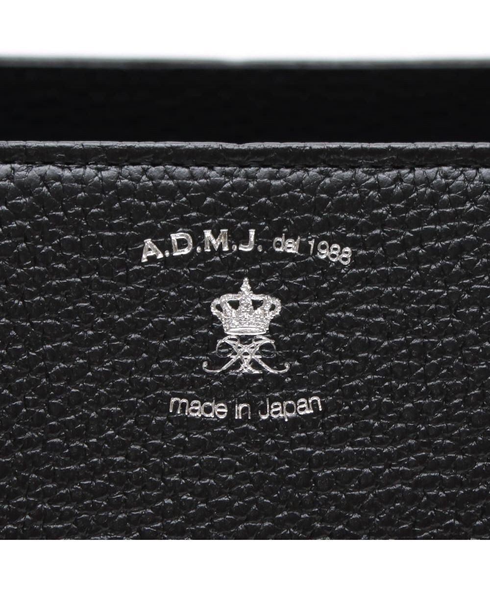 A.D.M.J. 【A4収納可】牛革 トートバッグ 32cm※SILVER金具 