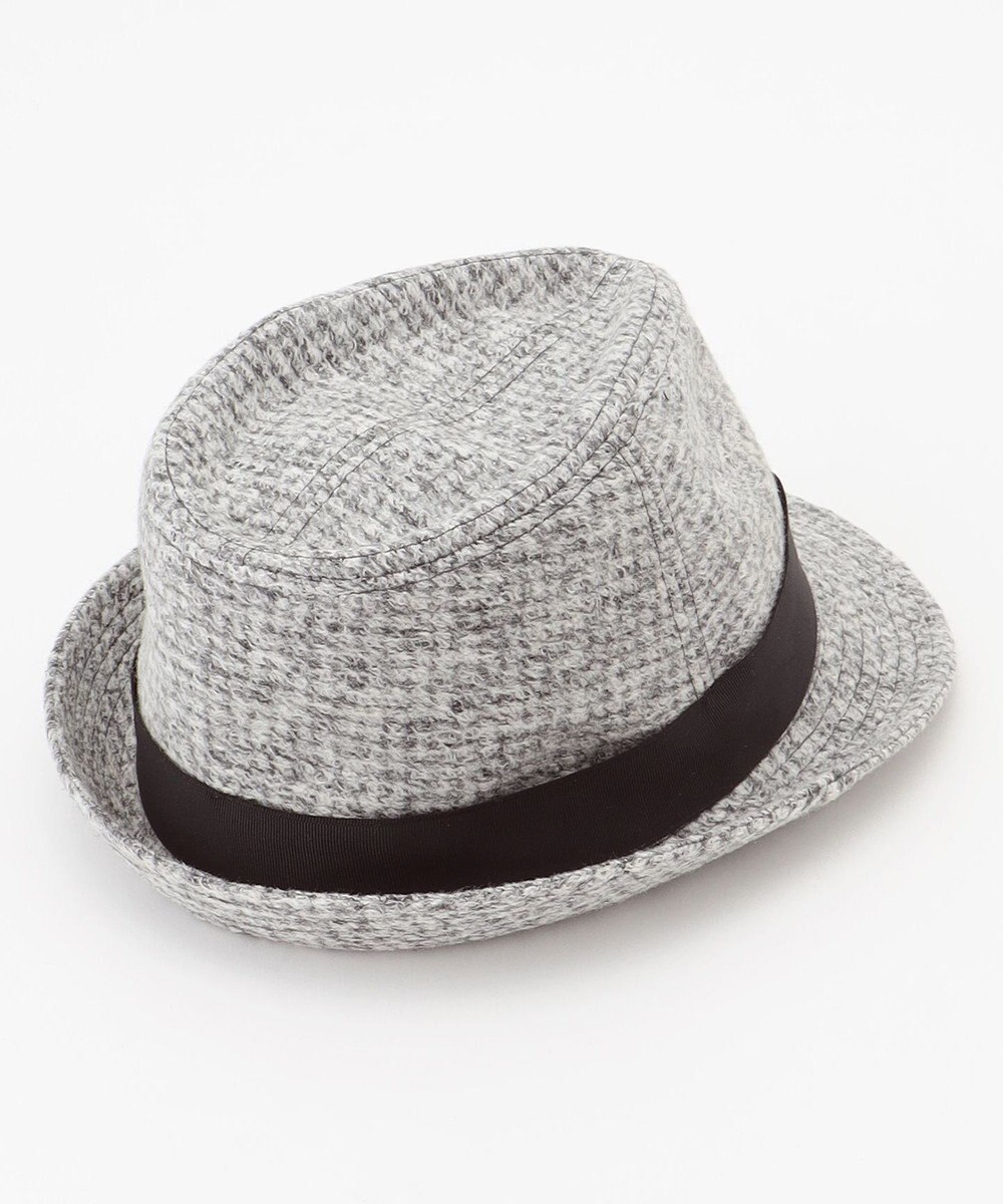 JOSEPH ABBOUD 【LANIFICIO ROMA・サイズ調整可】スライバー千鳥 ハット 