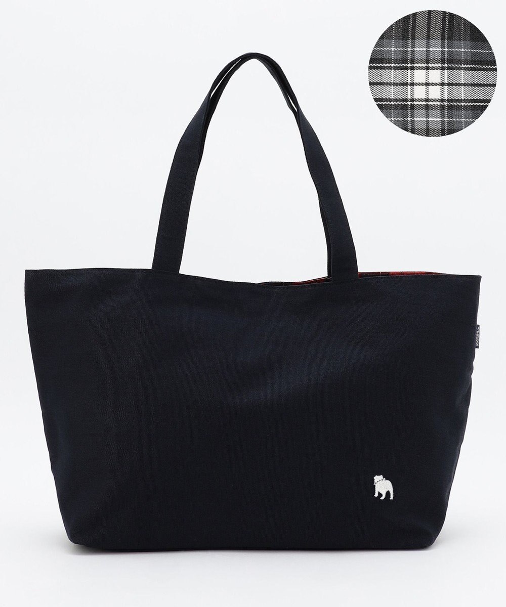J.PRESS LADIES 【完全受注生産】ポーチ付き キャンバス トートバッグ 