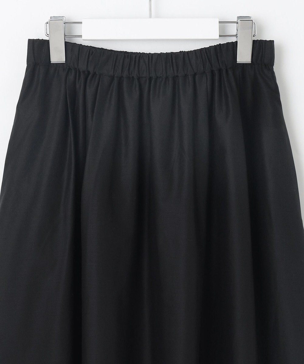 自由区 L 【カタログ掲載・接触冷感・洗える】エンブロイダリーローンティアード スカート 