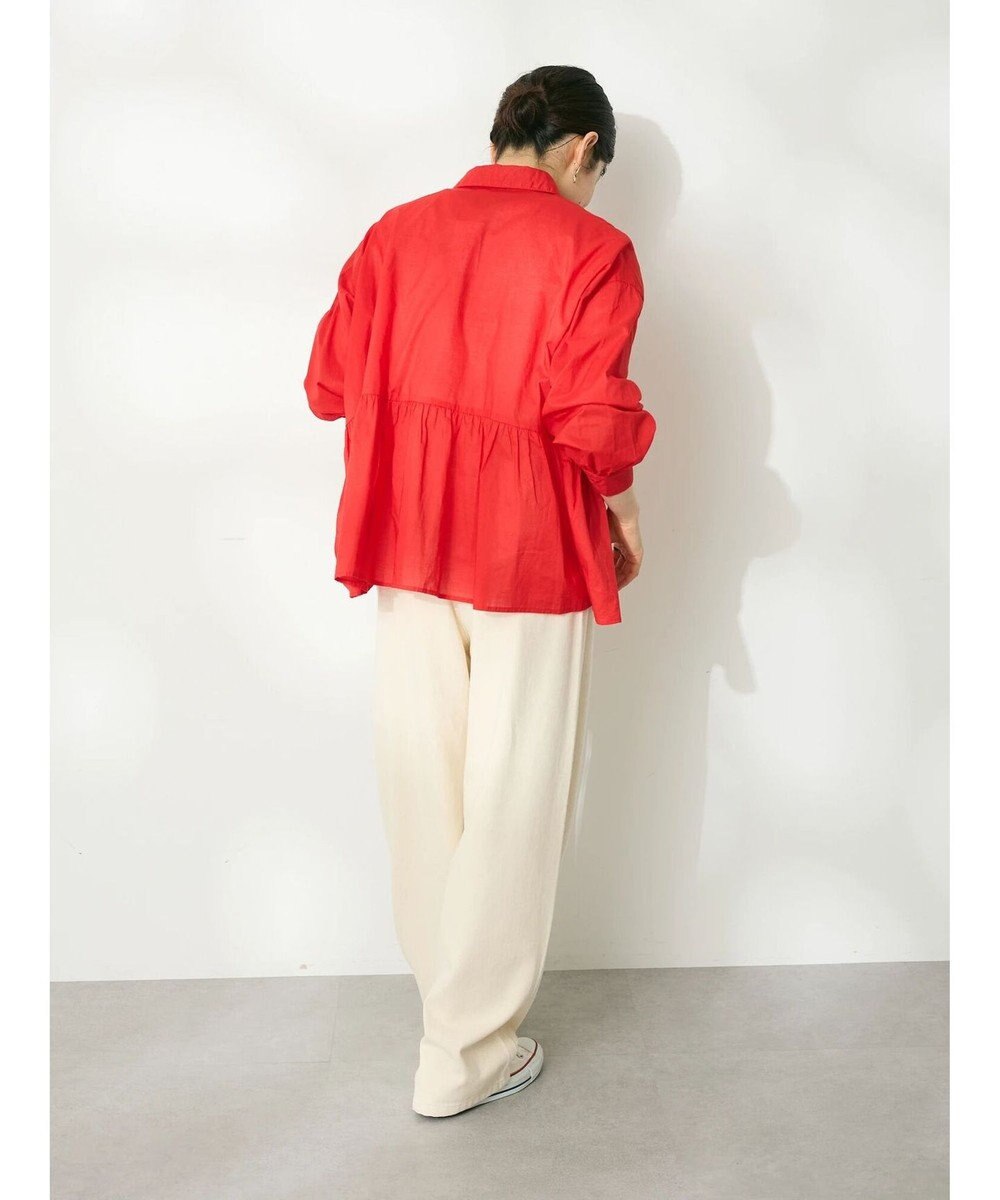 CRAFT STANDARD BOUTIQUE ペプラムブラウス（長袖） 