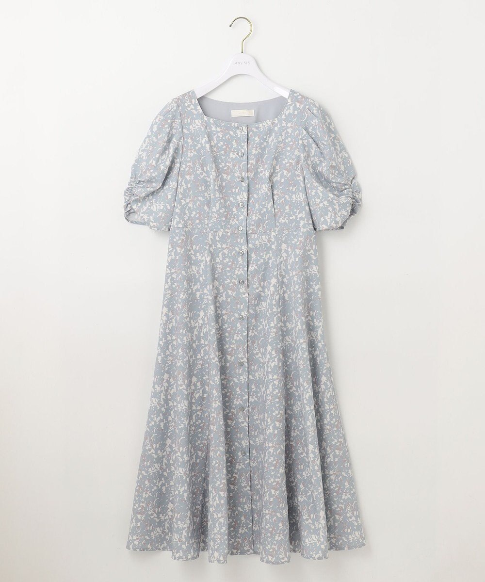 ANY SIS 【洗える】ファジープリント ワンピース 