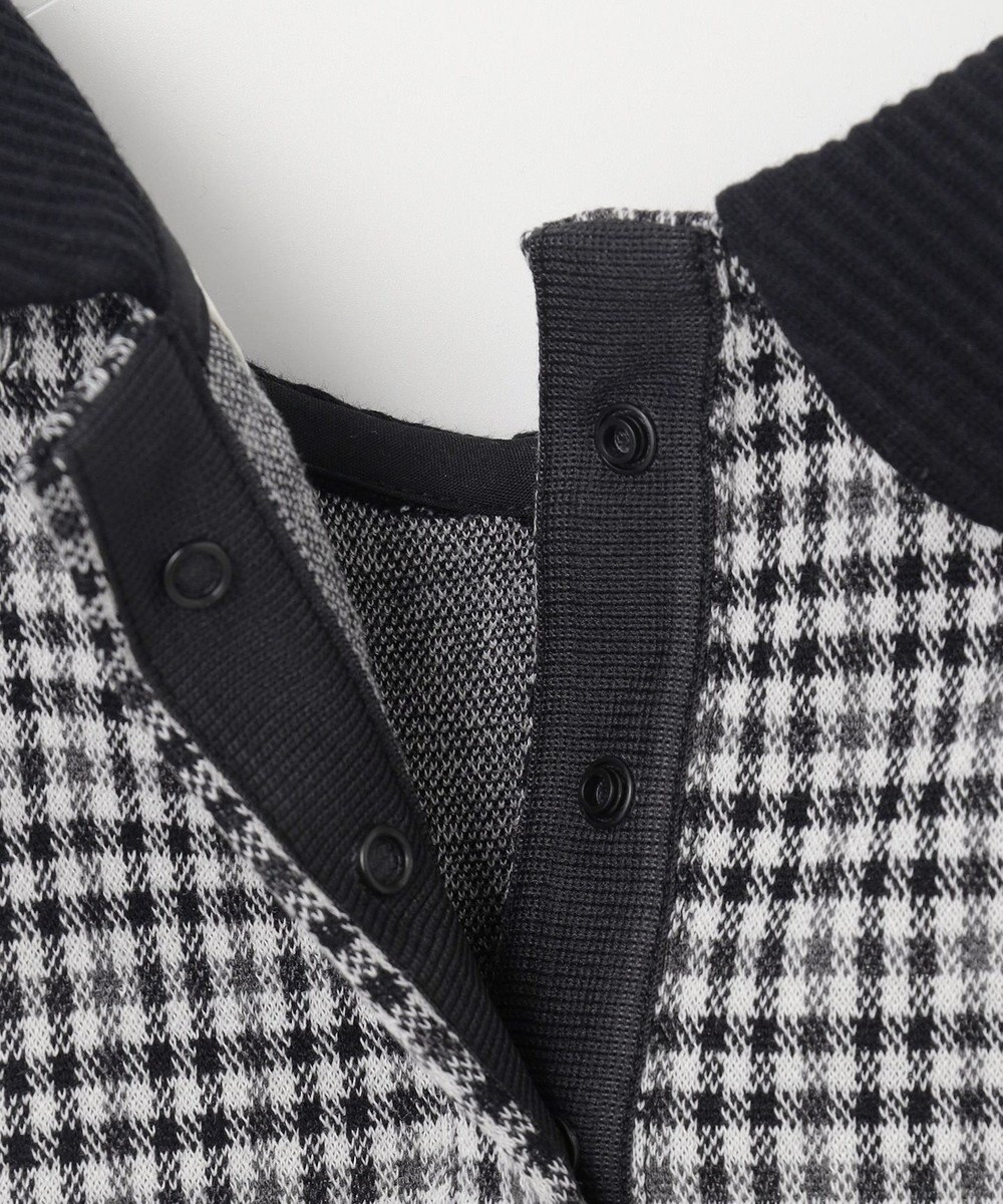 組曲 KIDS 【110-140㎝】チェックジャガード トレーナー 