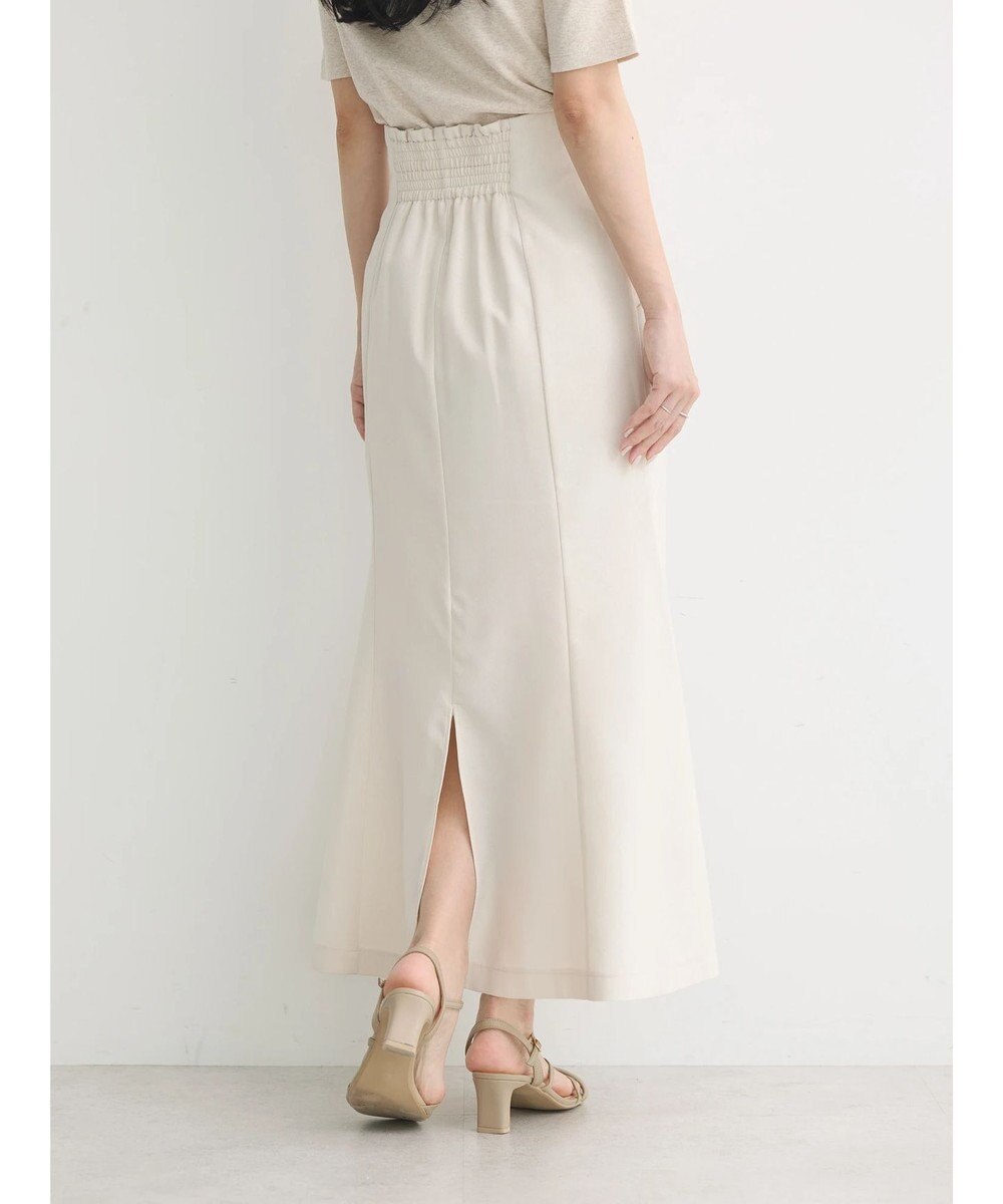 earth music&ecology フロントボタンマーメイドスカート 