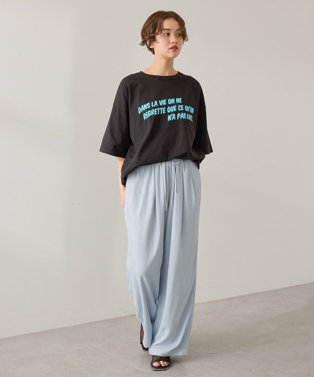 AMERICAN HOLIC 発泡プリントTシャツ 