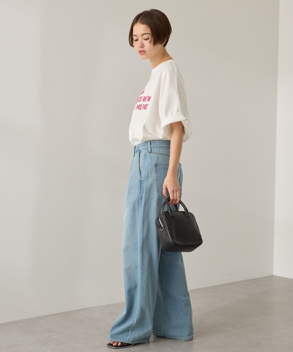 AMERICAN HOLIC 発泡プリントTシャツ 