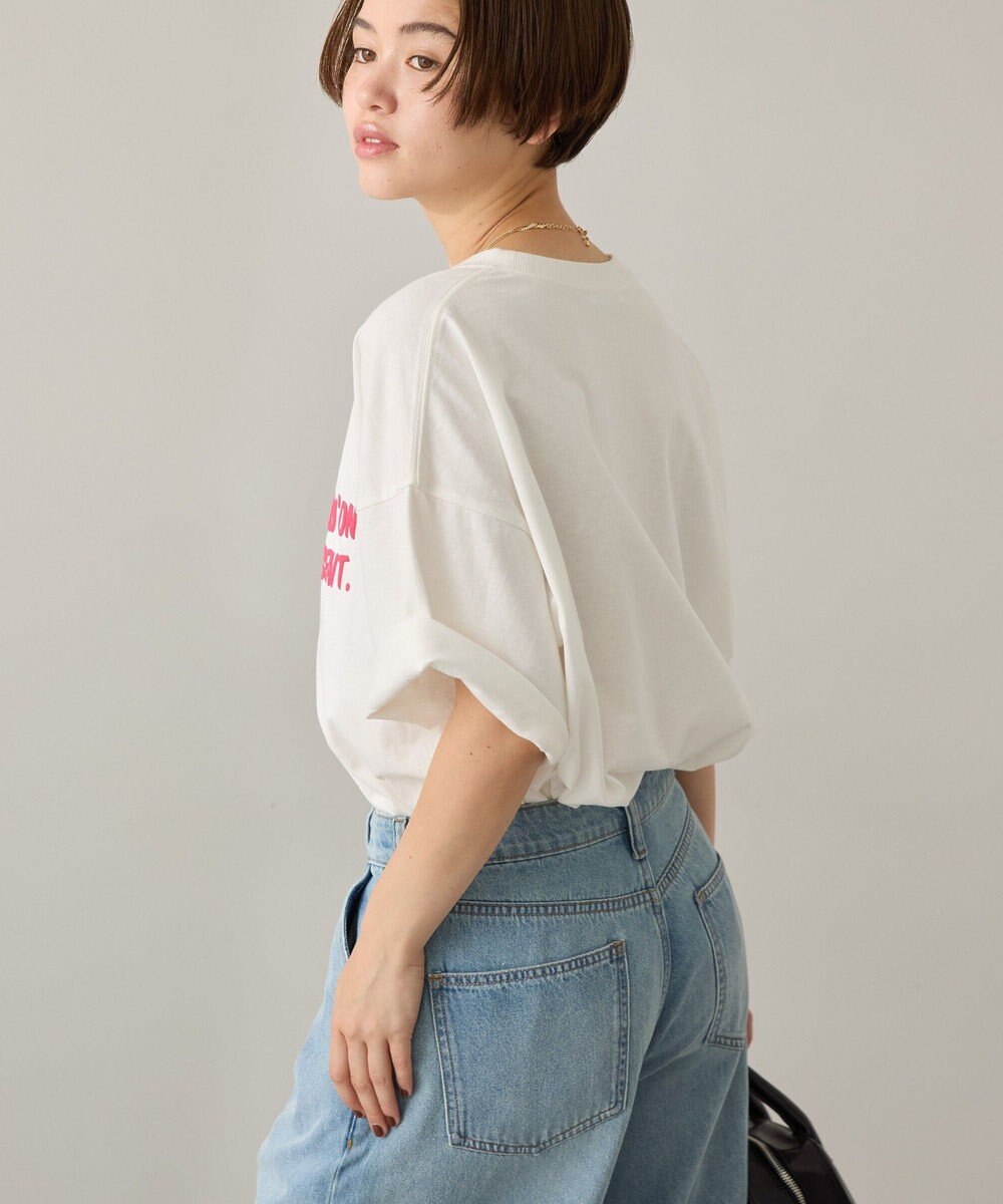 AMERICAN HOLIC 発泡プリントTシャツ 