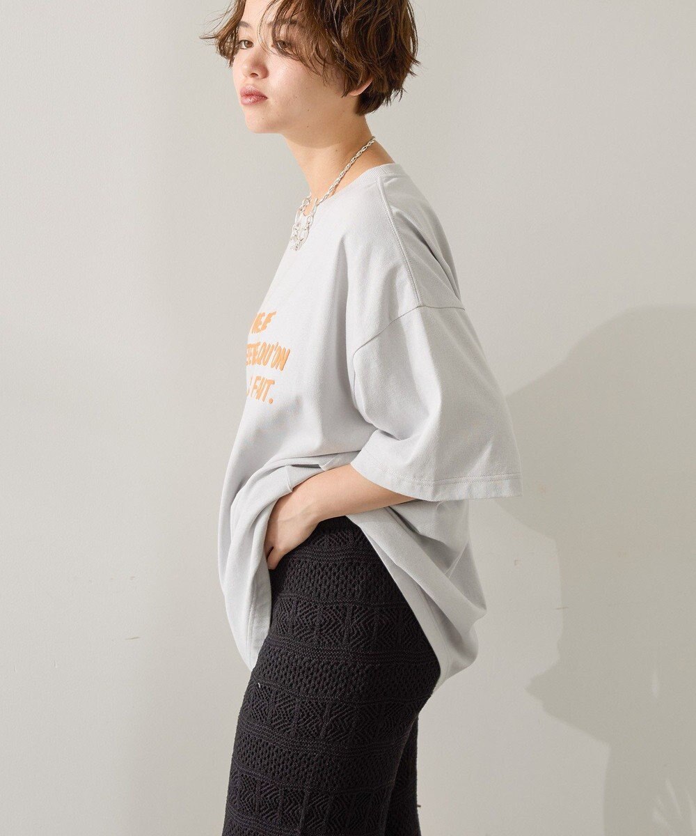 AMERICAN HOLIC 発泡プリントTシャツ 