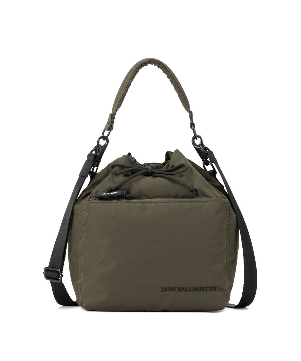 ZERO HALLIBURTON 【雑誌掲載】 DICROS SOLOシリーズ 巾着ショルダーバッグ ZHG-B DS 85006 