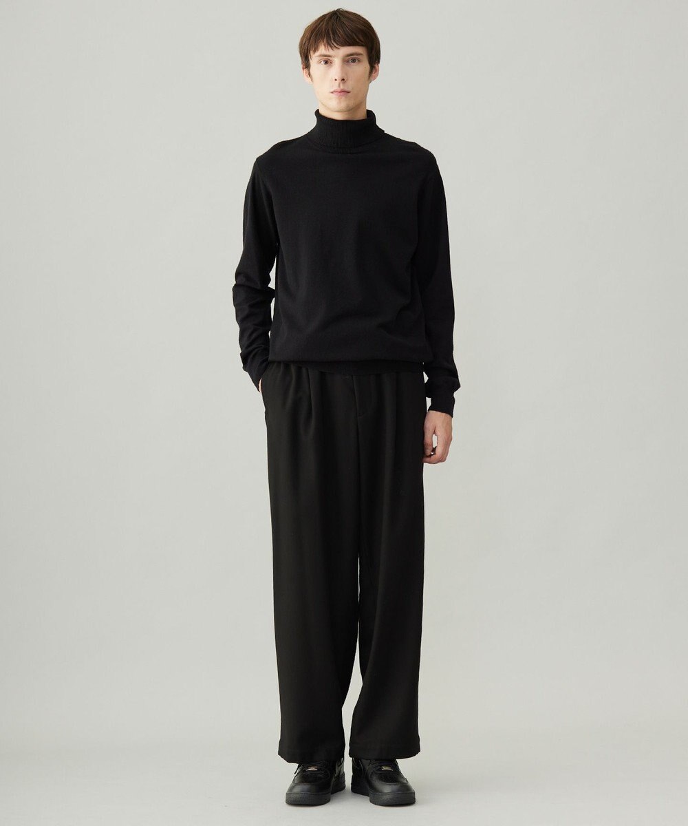 UNFILO MENS 【男女兼用】ライトウォームタートルネックニット 