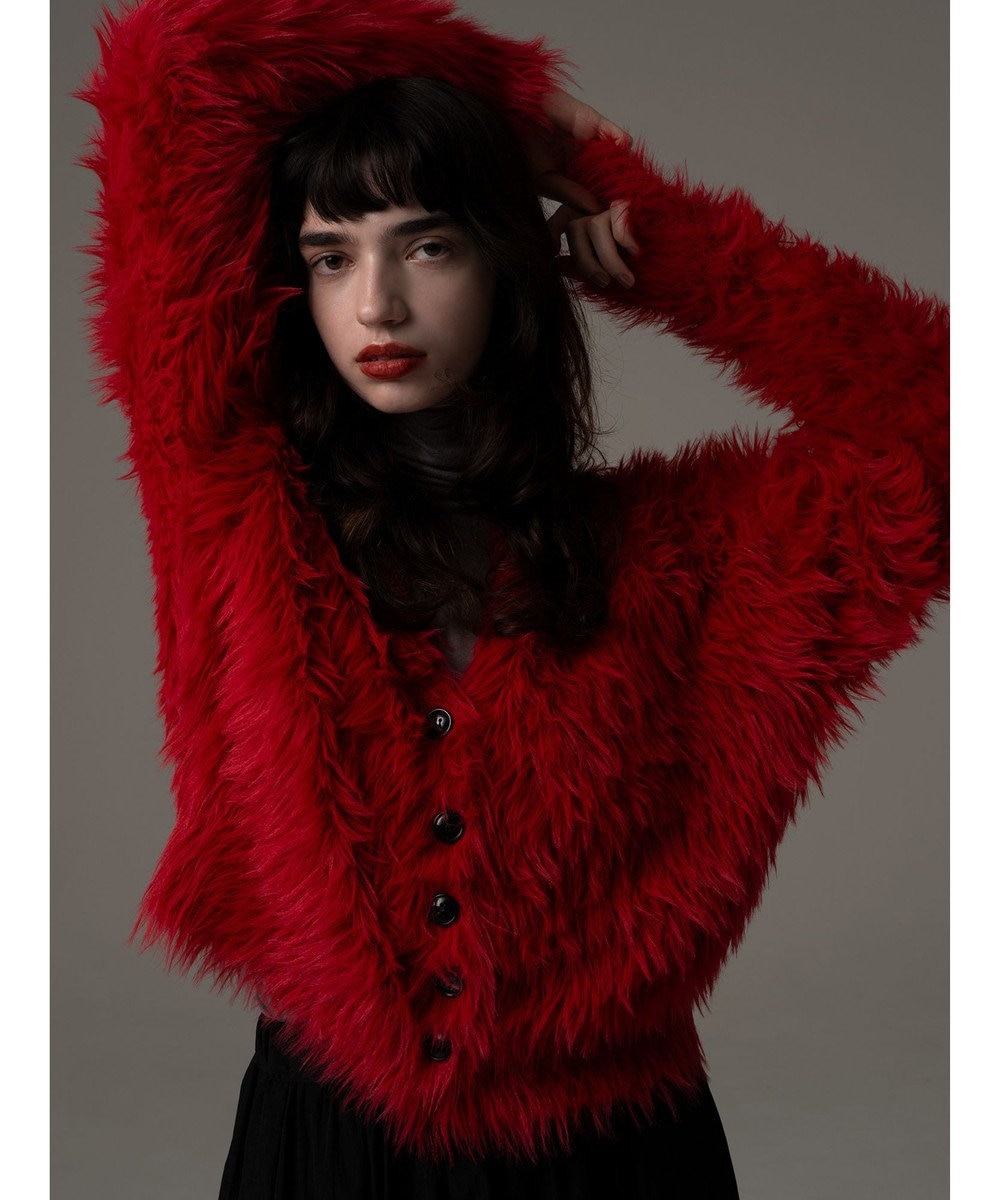 Te chichi 【R by Te chichi】シャギーカーディガン《2025winter catalog item》 