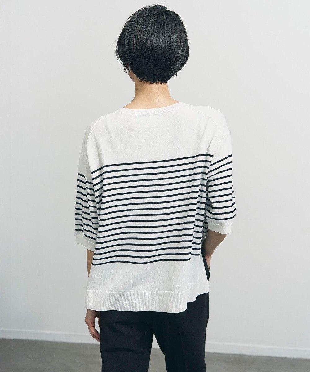 UNFILO L スゴ機能美ニット ハーフスリーブ 