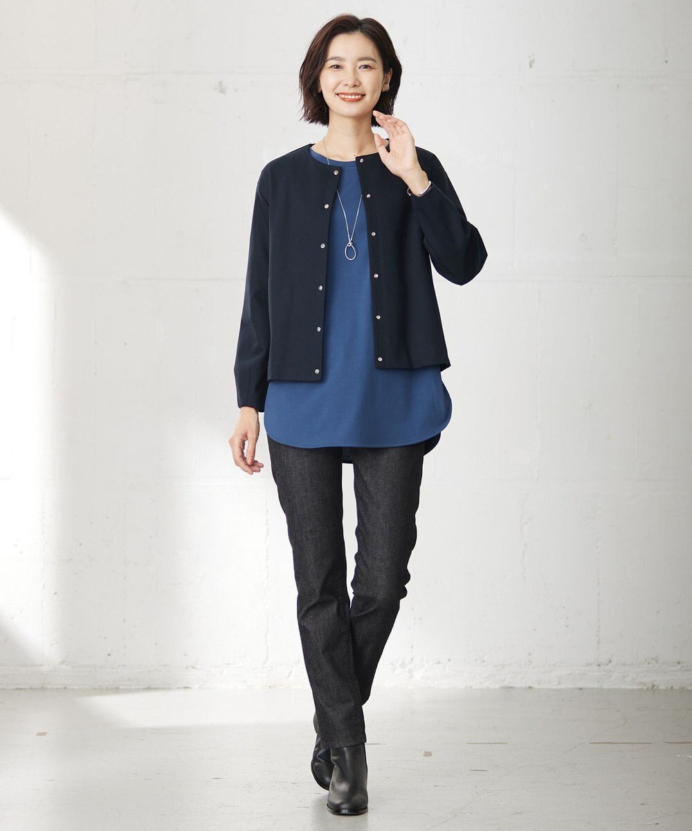 J.PRESS LADIES ミラノリブ カーディガン 