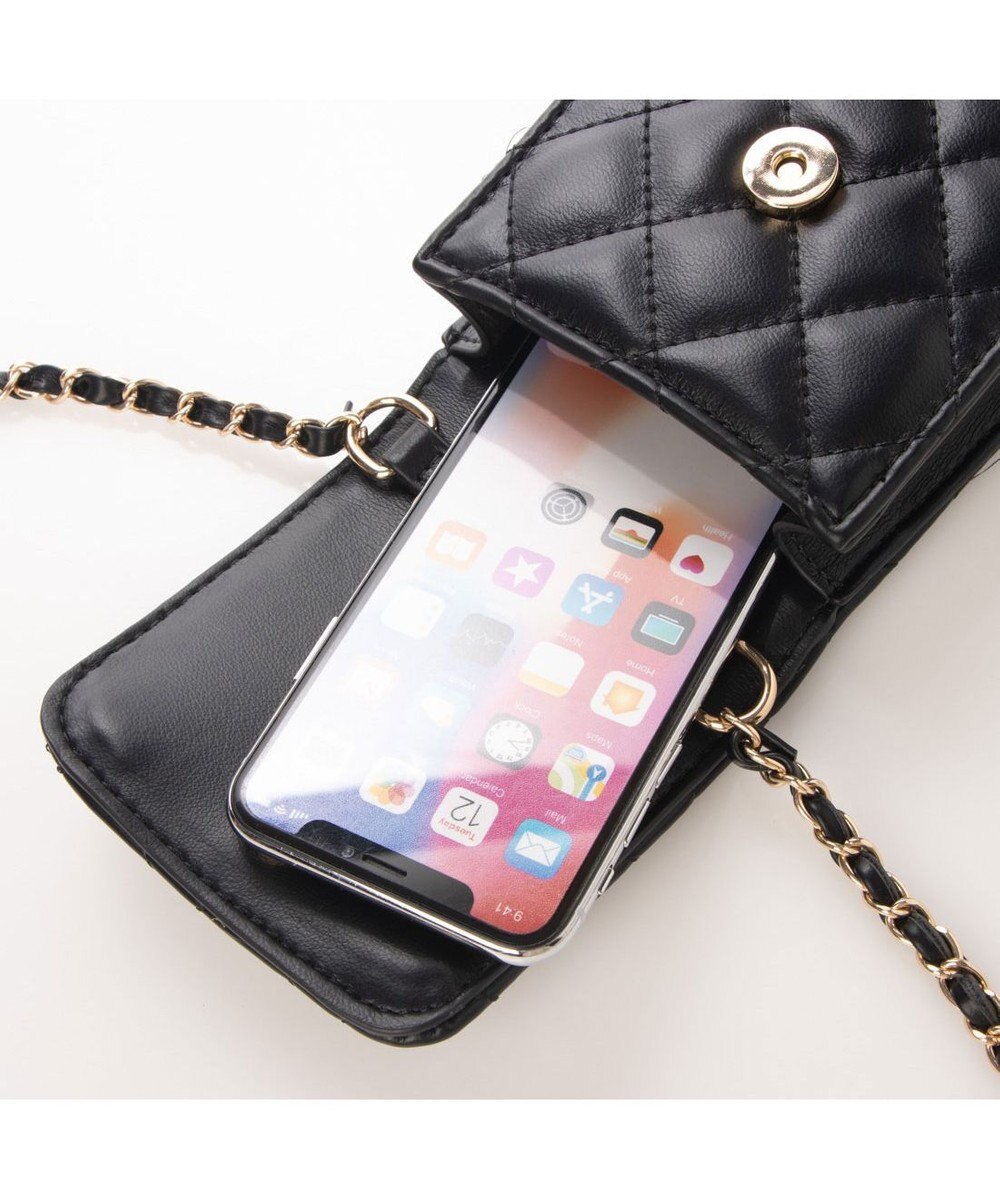 LA BAGAGERIE 【MONICA】キルティングマルチミニショルダー 