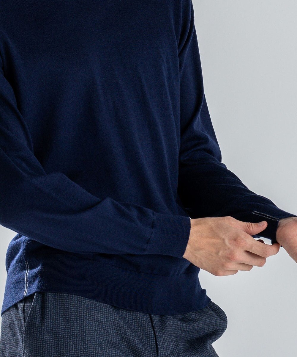 JOSEPH HOMME ウォッシャブルメリノ　クルーネックニット 