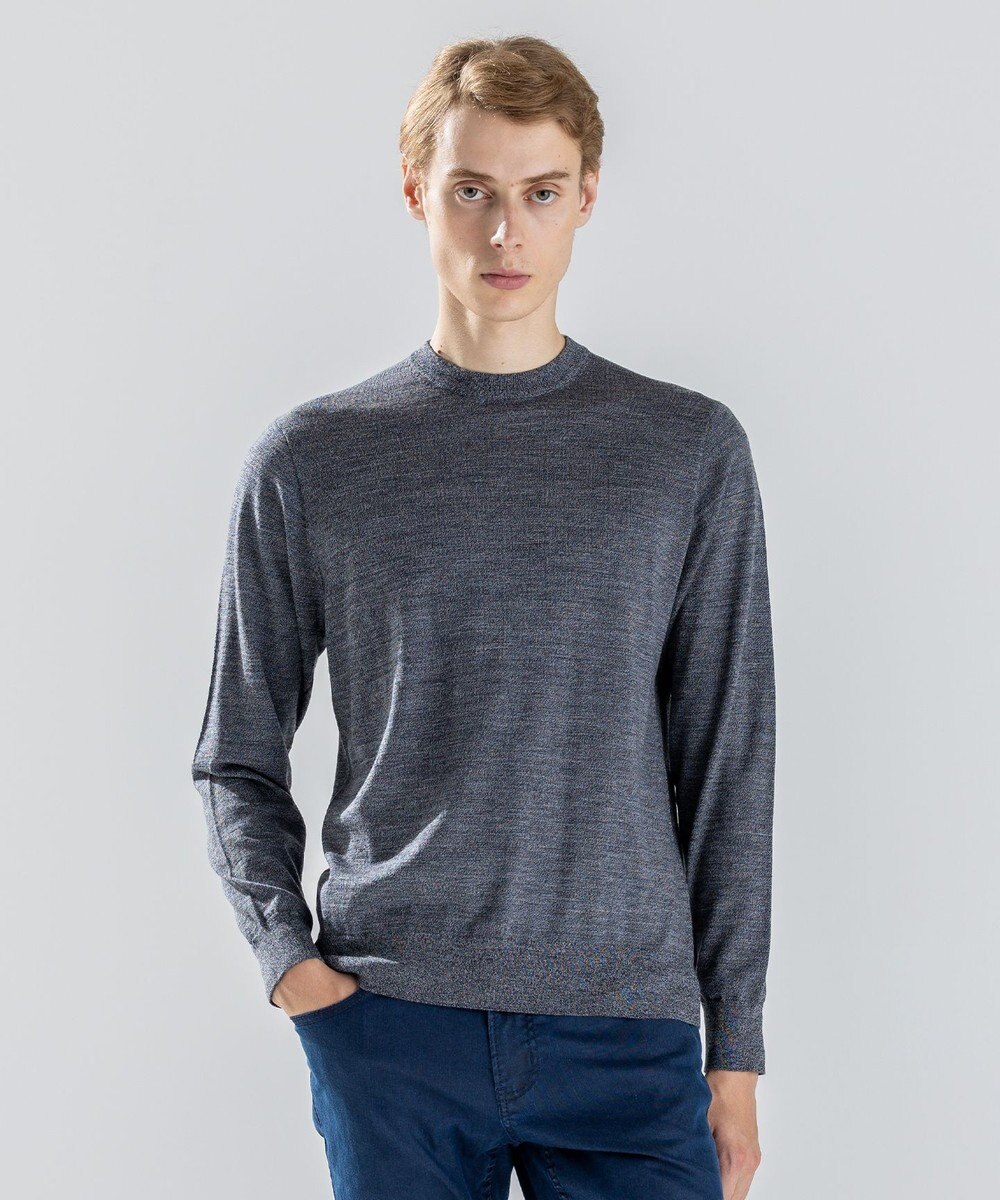 JOSEPH HOMME ウォッシャブルメリノ　クルーネックニット 