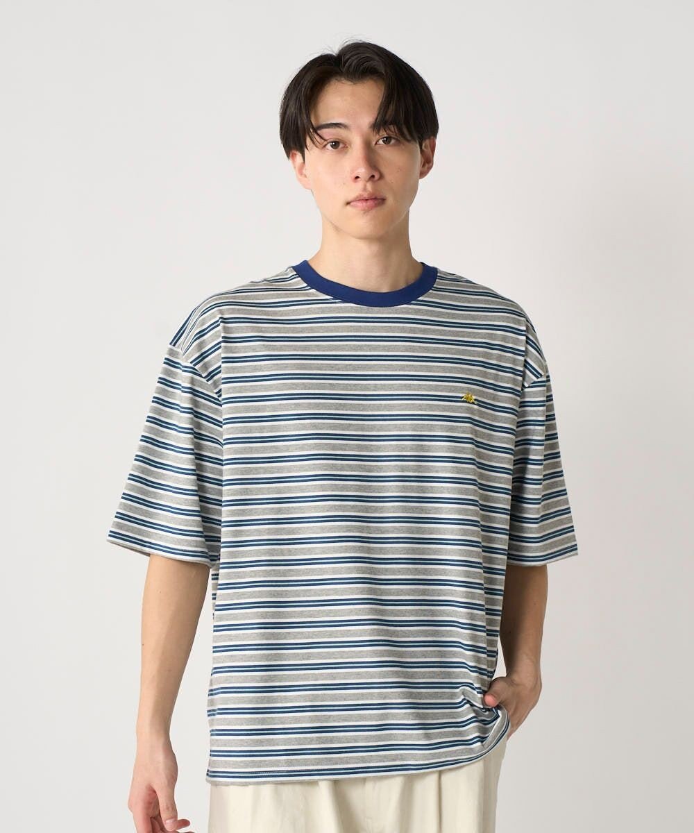 OP／FILA 【Kappa】ウェルネスクラブボーダーTシャツ 