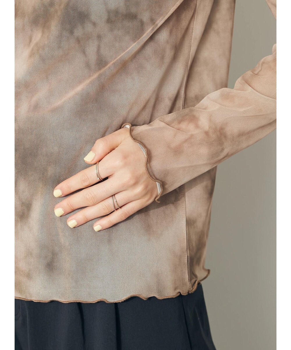 CRAFT STANDARD BOUTIQUE タイダイメッシュボトルネックインナー 