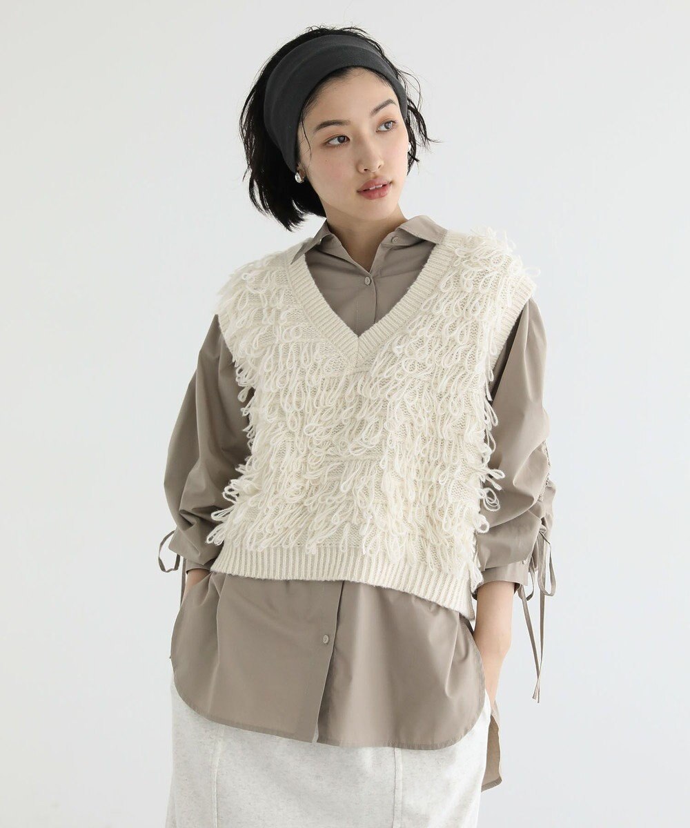 Green Parks ループニットベスト 