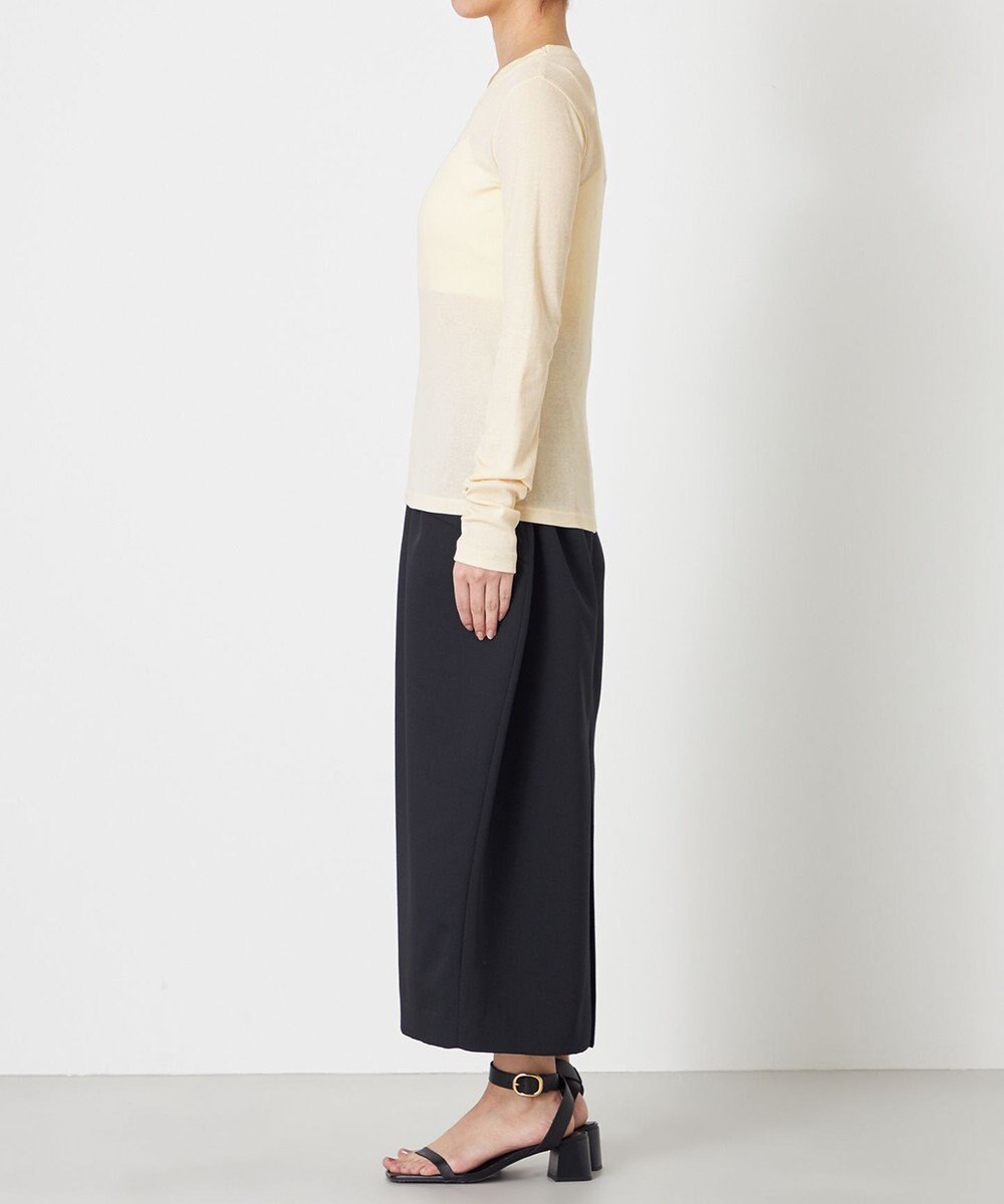 NAVE 【Nave・洗える】ガーゼフライス ロングスリーブ 