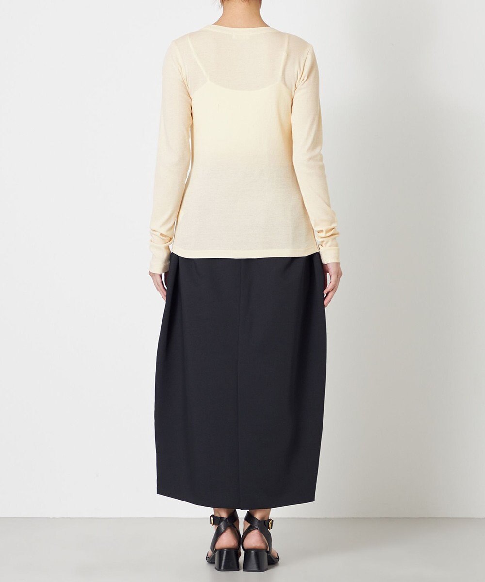 NAVE 【Nave・洗える】ガーゼフライス ロングスリーブ 