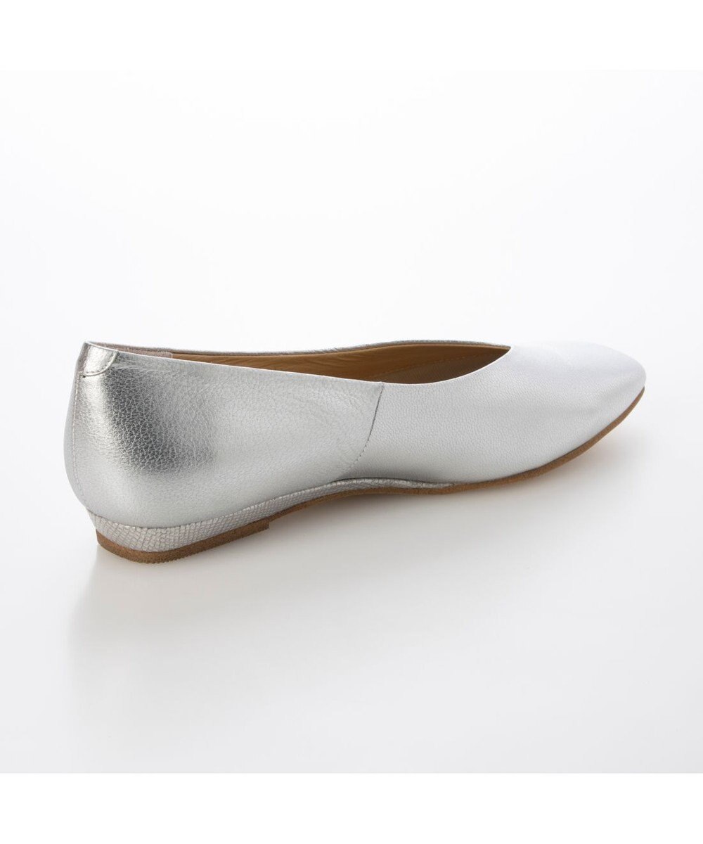 MODE ET JACOMO <MODE ET JACOMO>スクエアトゥフラットパンプス 