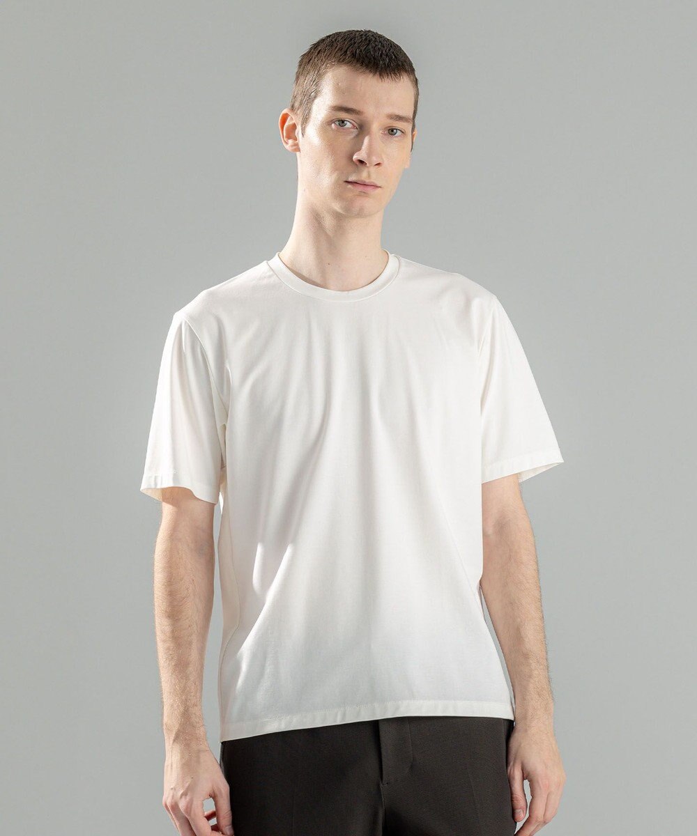 JOSEPH HOMME 新素材【新色追加】ハイゲージベアスムース　クルーネックＴシャツ 