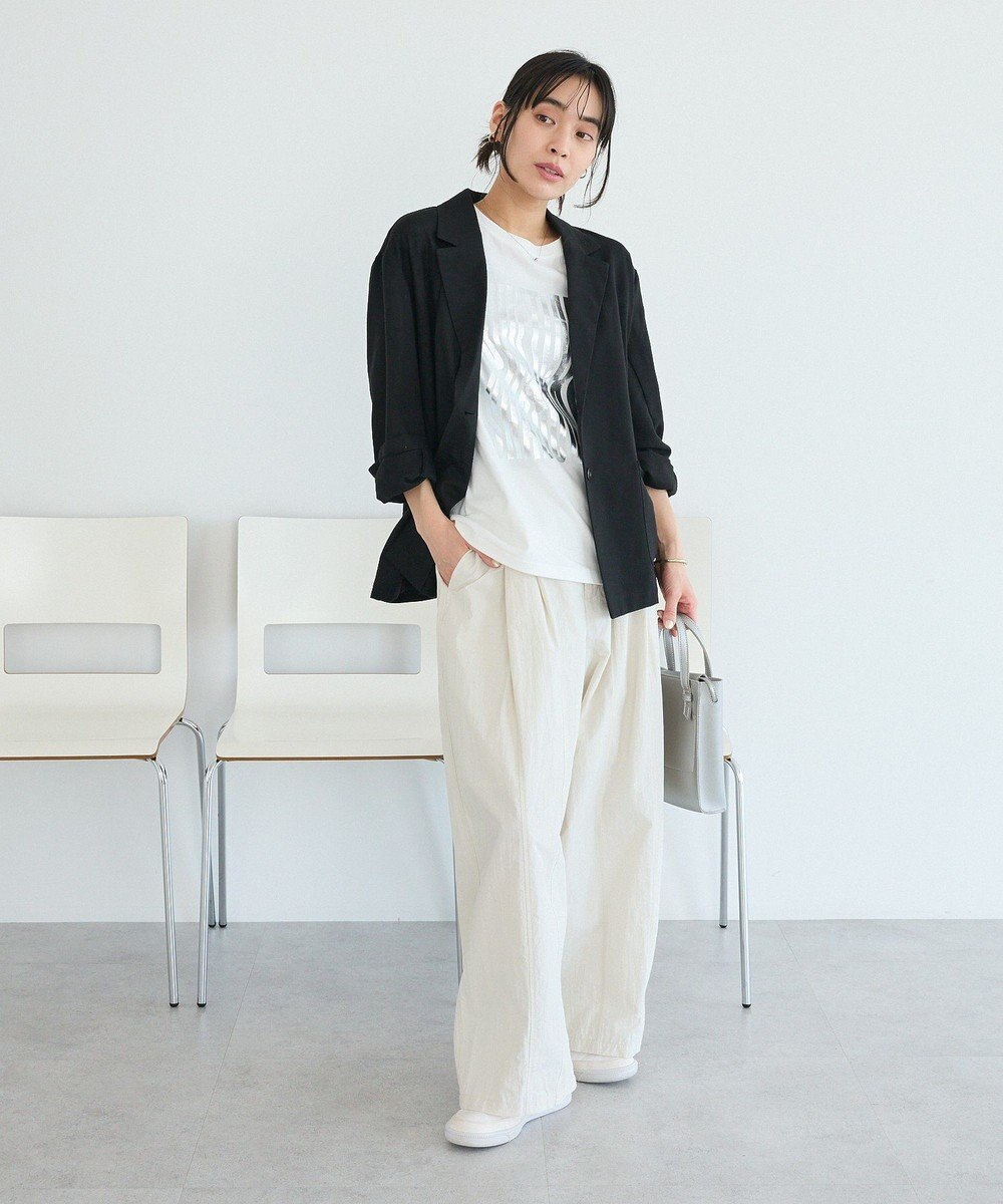 CRAFT STANDARD BOUTIQUE コットンナイロンカーブパンツ 