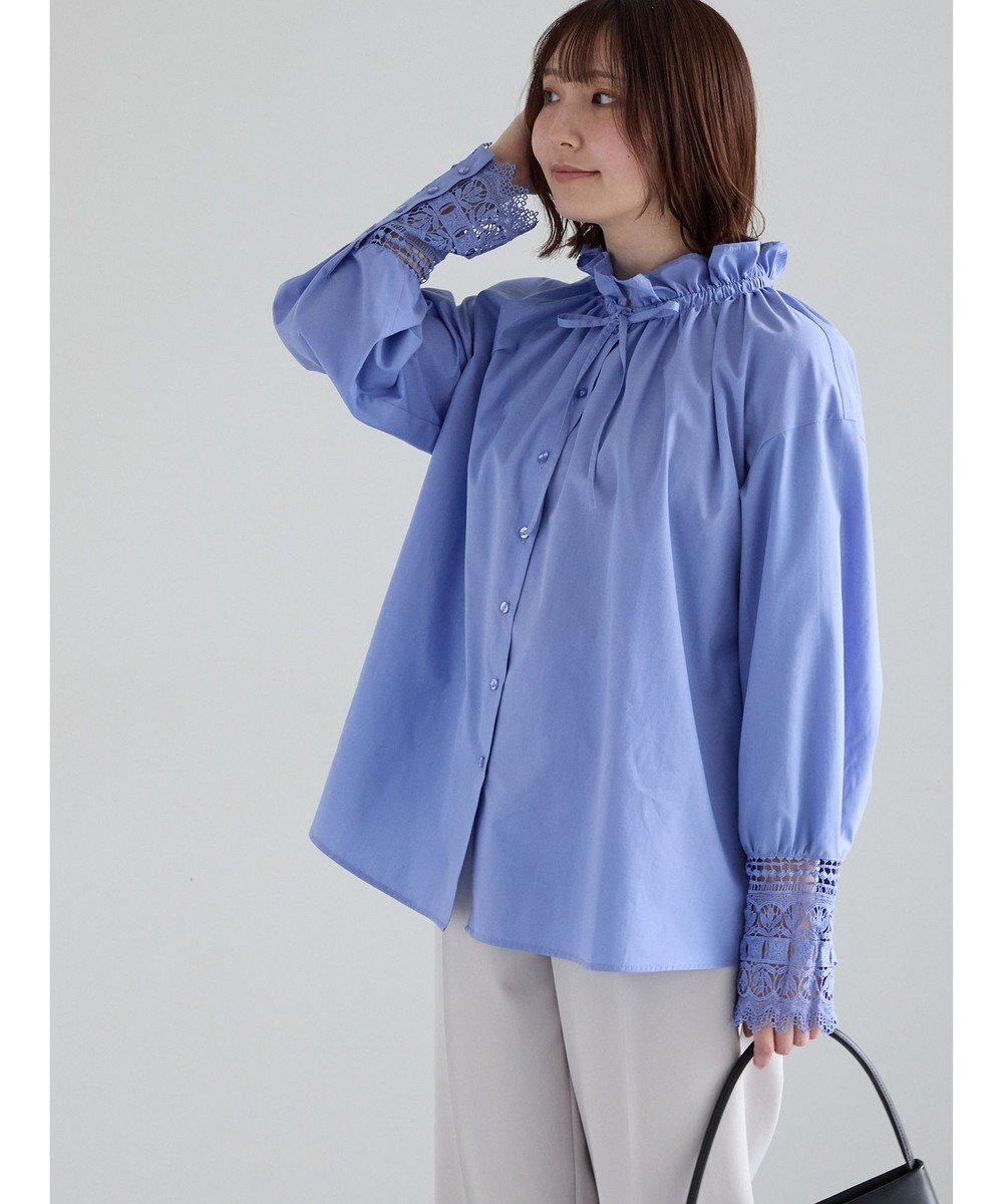 Te chichi レースカフスブラウス 